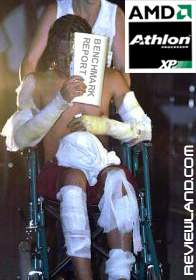 AthlonXP goin home from the battle on a wheelchair